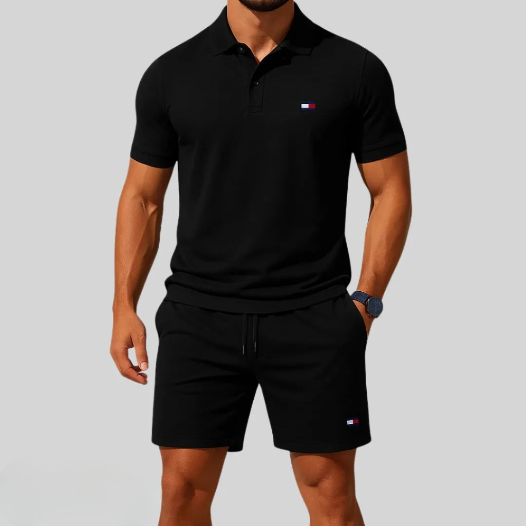 Completo Polo & Shorts Uomo – Stile Premium Sportivo