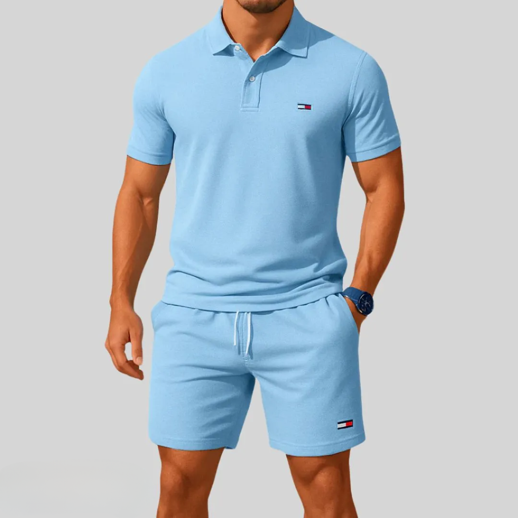 Completo Polo & Shorts Uomo – Stile Premium Sportivo