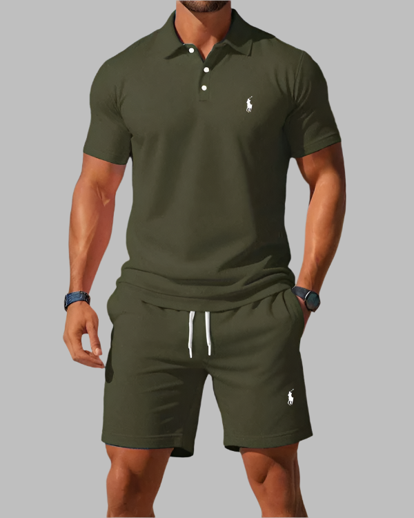 Herren Sommer Set – Stilvoll & Komfortabel (2-Teilig)