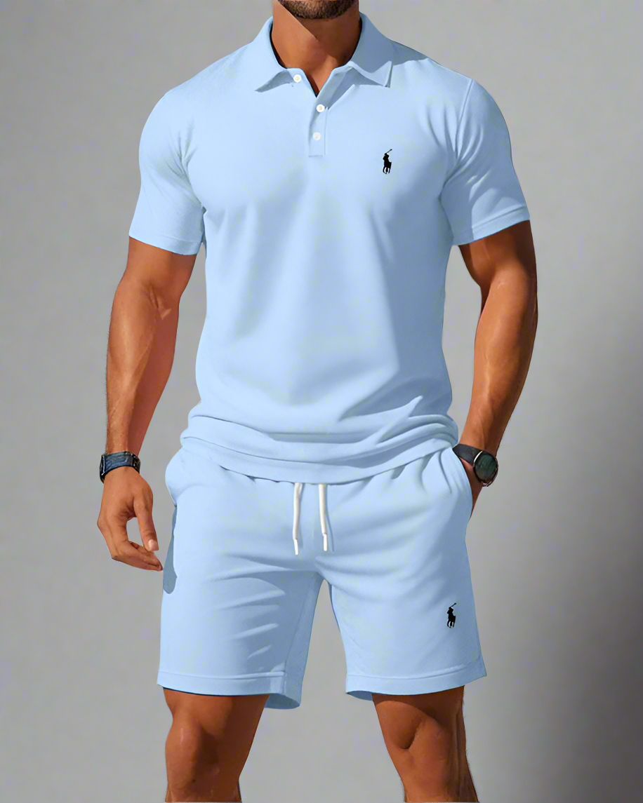 Herren Sommer Set – Stilvoll & Komfortabel (2-Teilig)