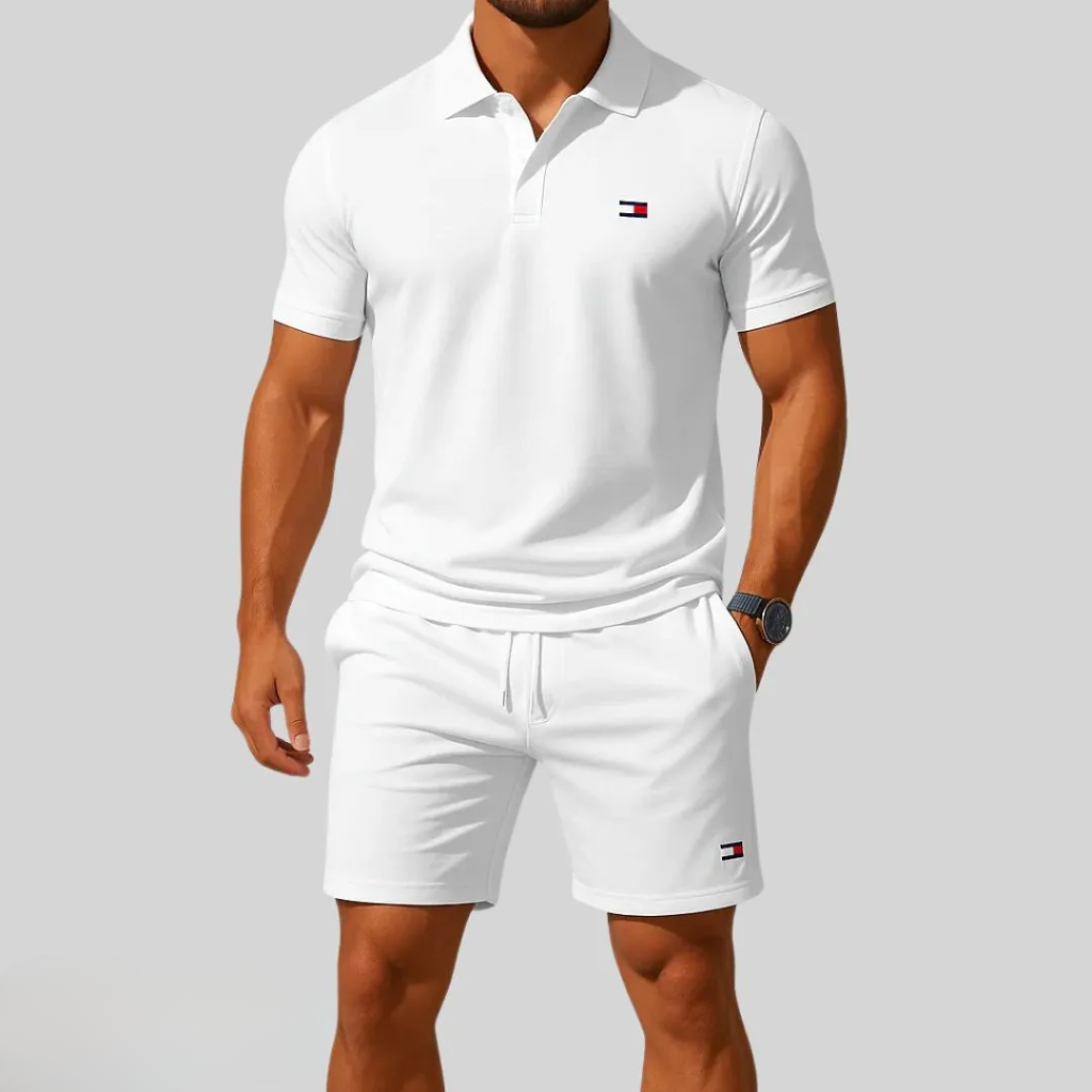 Completo Polo & Shorts Uomo – Stile Premium Sportivo